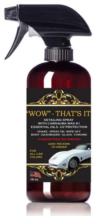 Wow that's it Detailing Spray